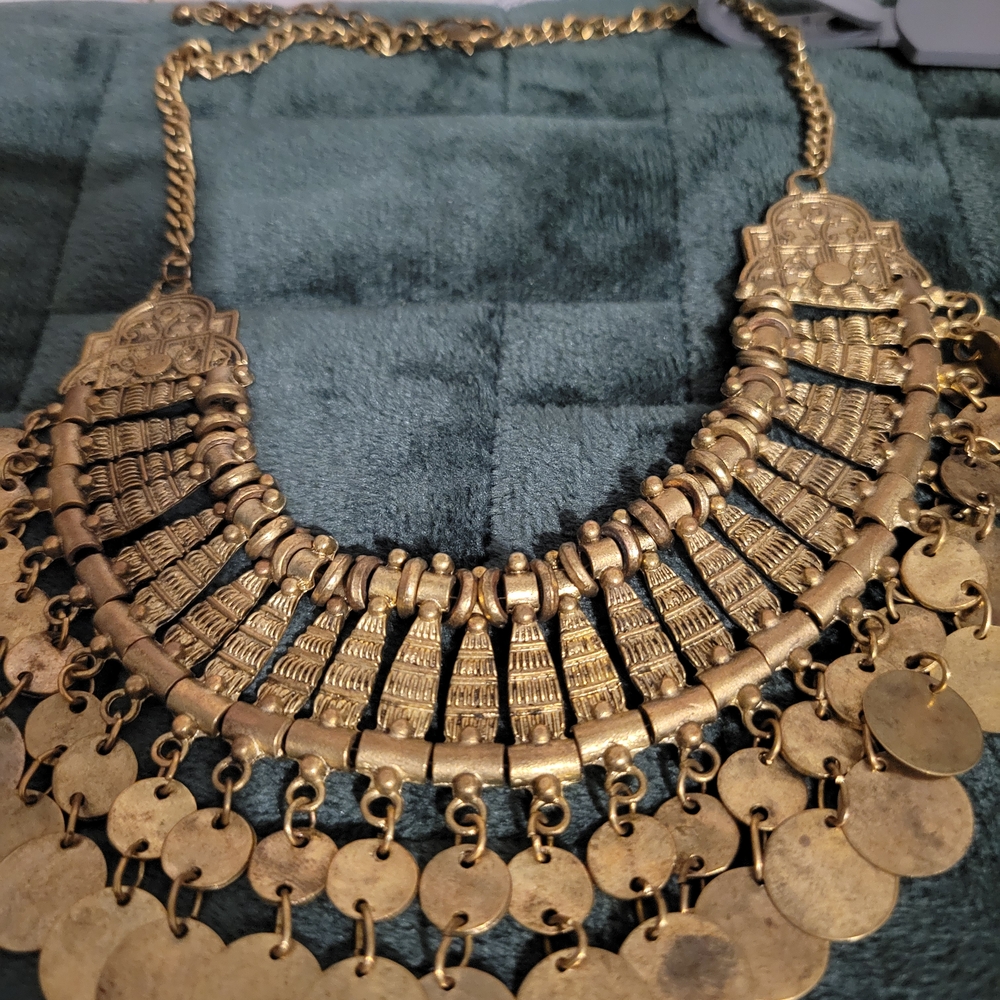 Gold Statement Necklace